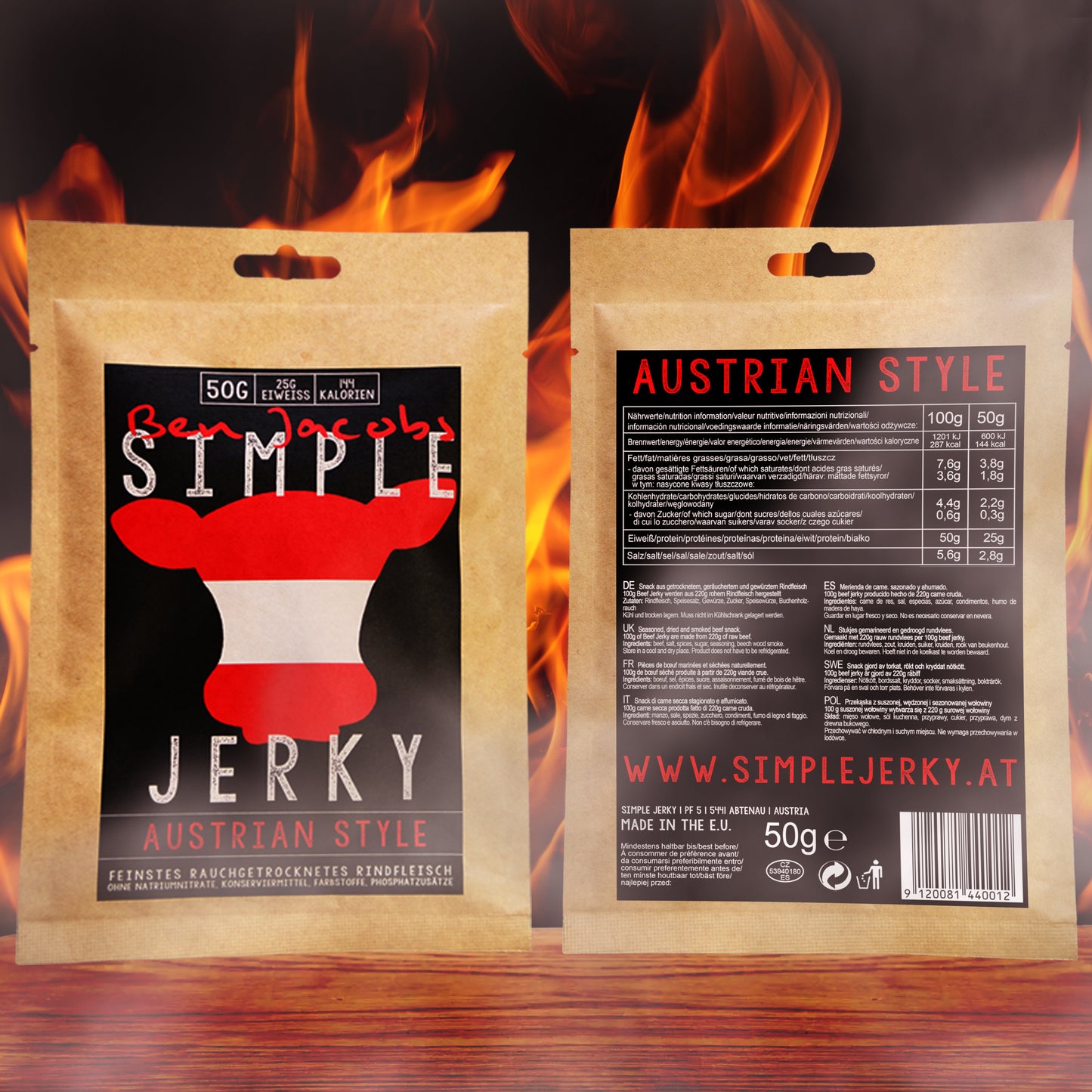 Simple Jerky - Mild Box (6 x 50g)